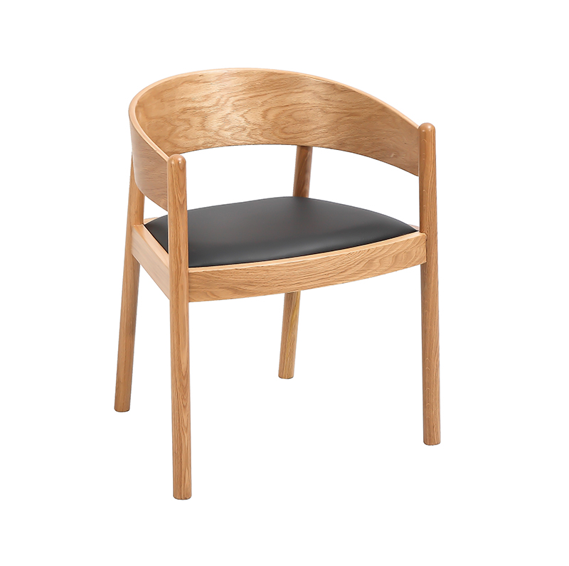 带PU坐垫的餐厅软垫椅